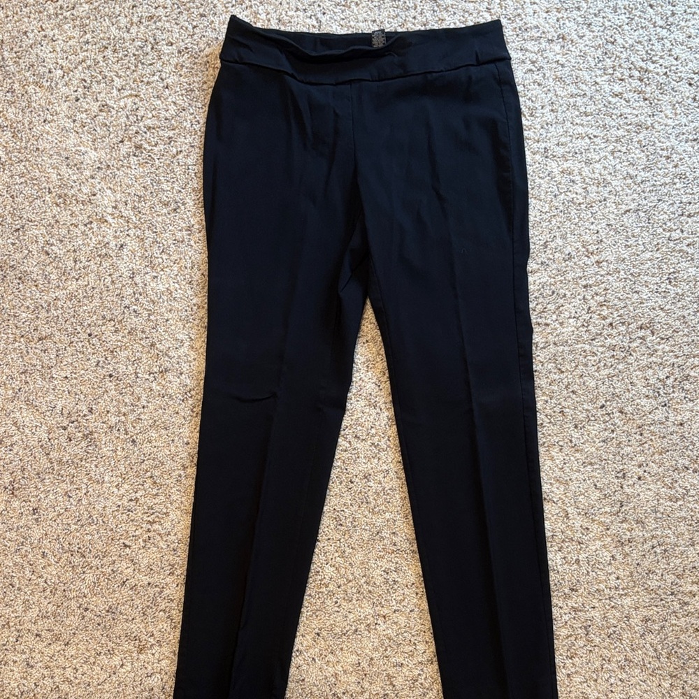 Alfani Women's Black Straight Leg Pants